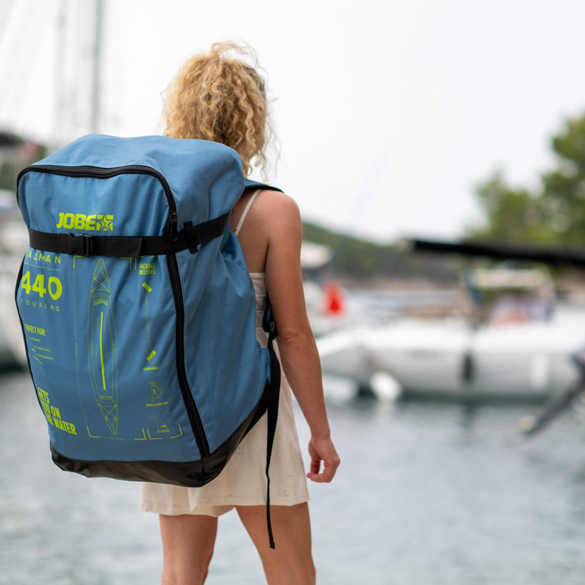 Jobe Tasman 14.5 aufblasbares Kajak-Paket 15