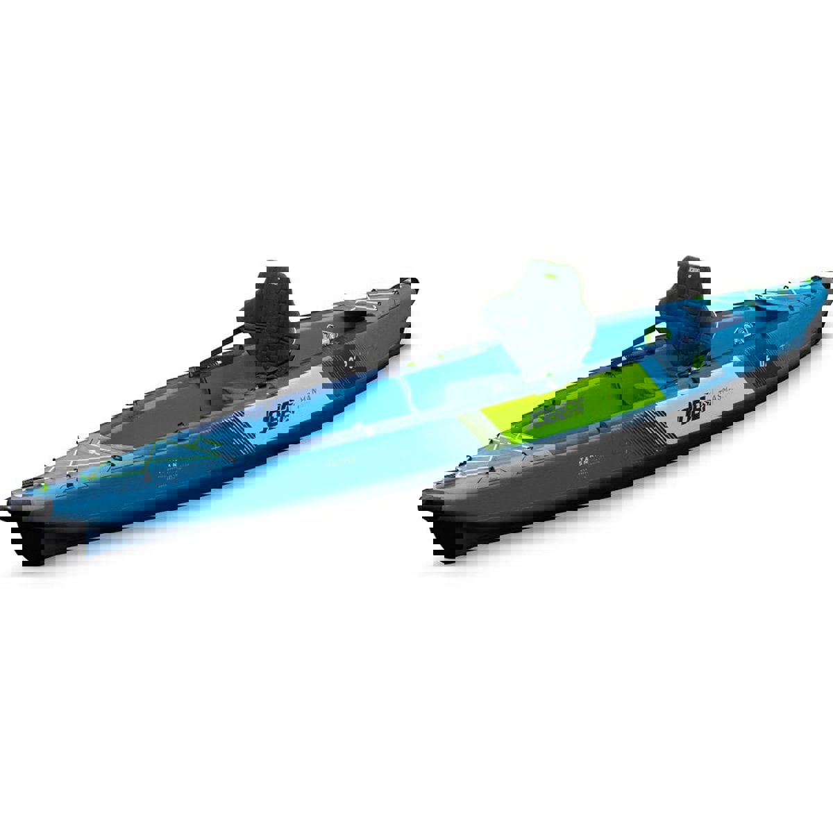 Jobe Tasman 14.5 aufblasbares Kajak-Paket 18