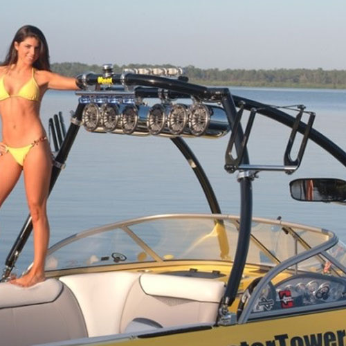 Monster MT1 Wakeboard Turm schwarz 4