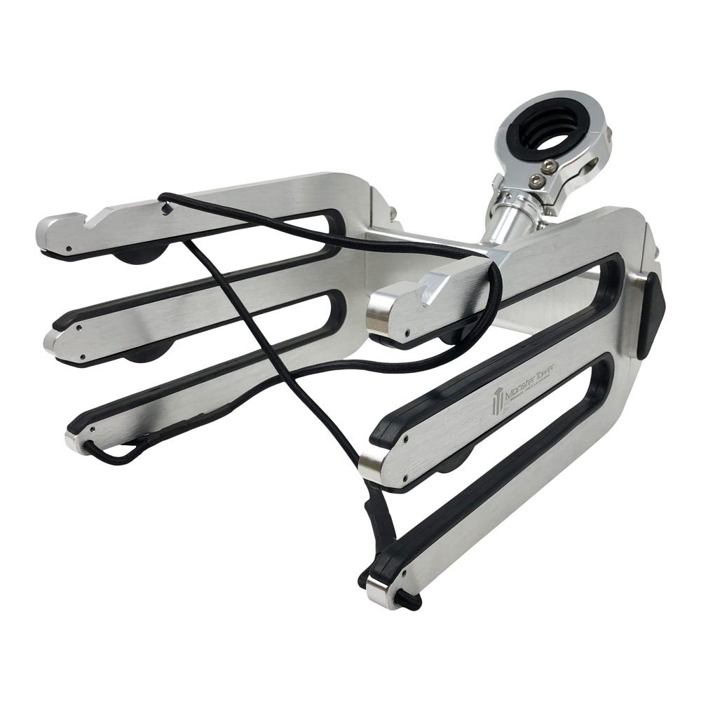 Wakeboard-Rack universelle Einsätze silber