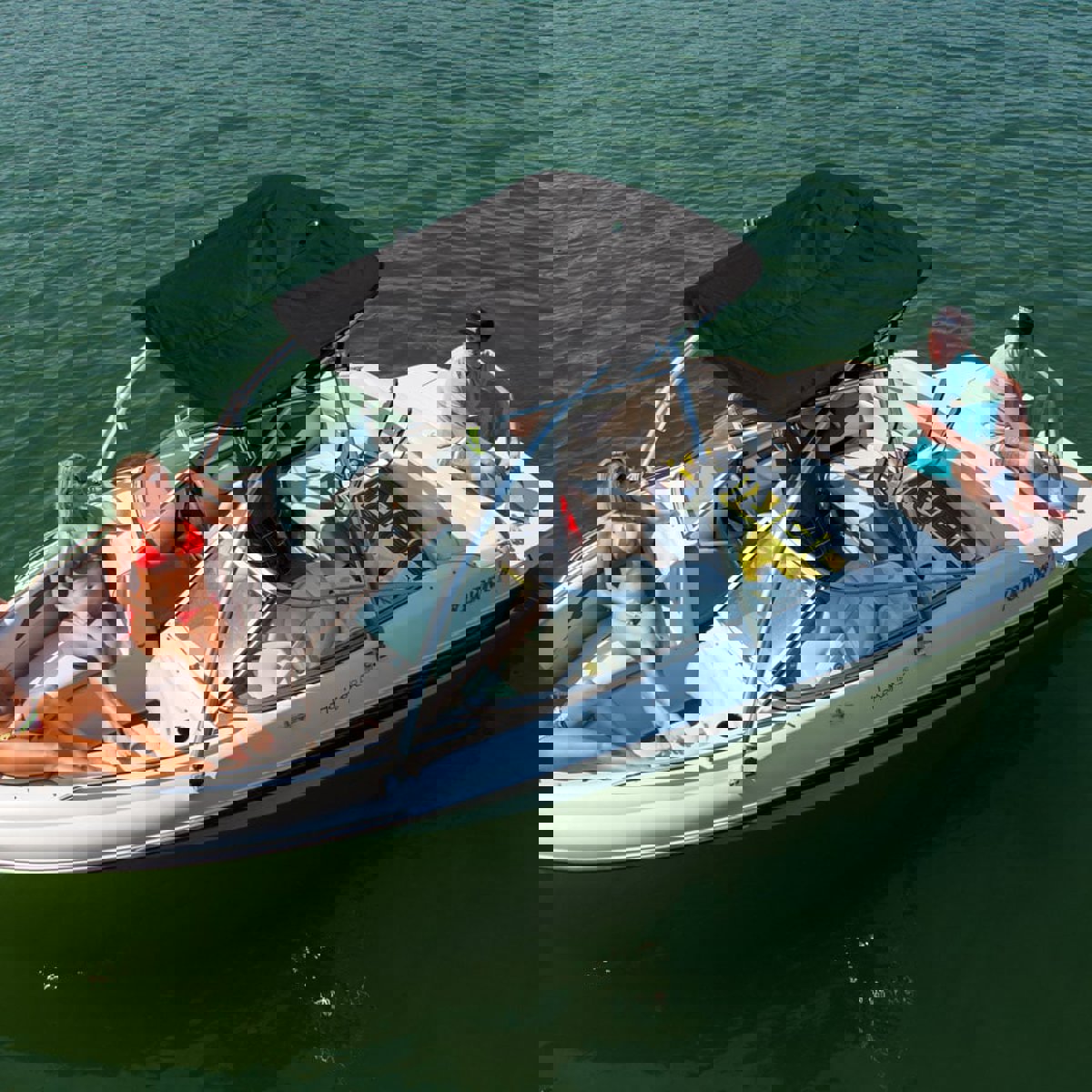 Monster MT1 über der Top-Bimini schwarz 10