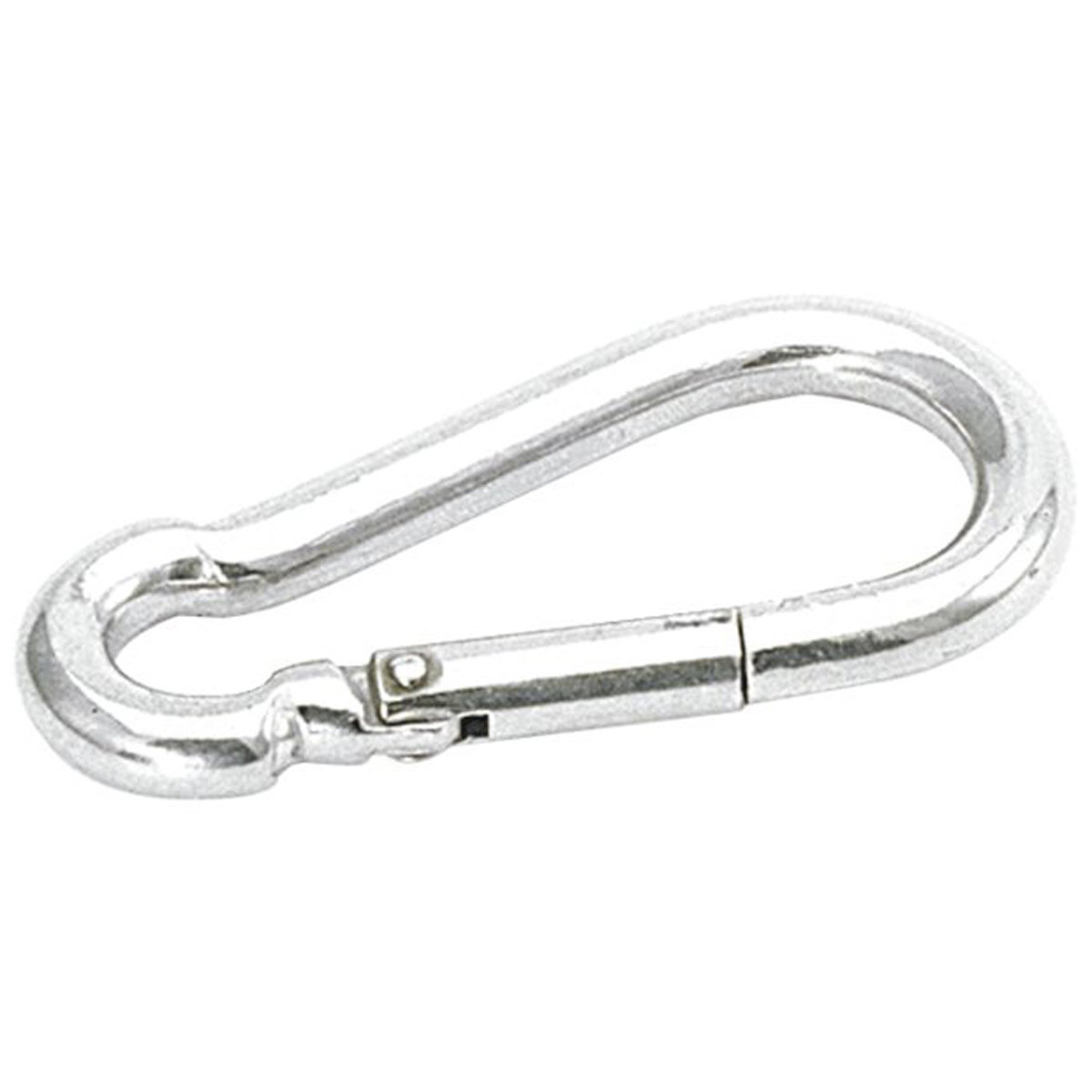 Talamex Karabinerhaken mit Knick 120mm 3