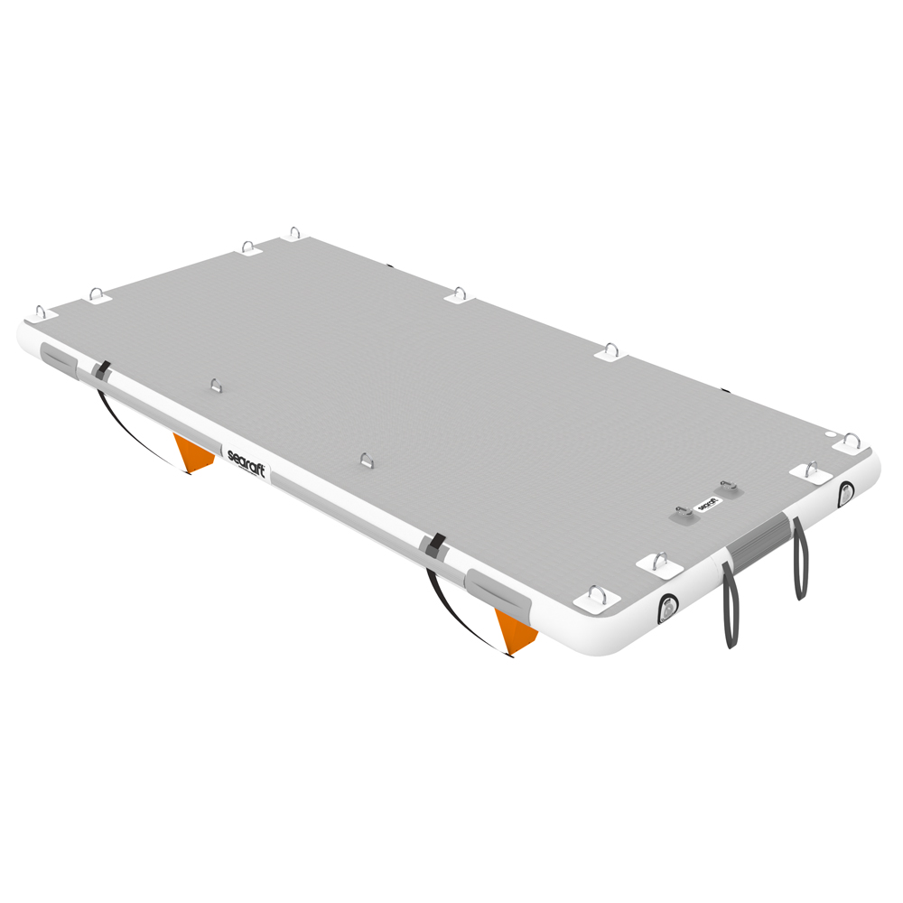 Diamond Deck Grau X-Large Aufblasbares Plattform