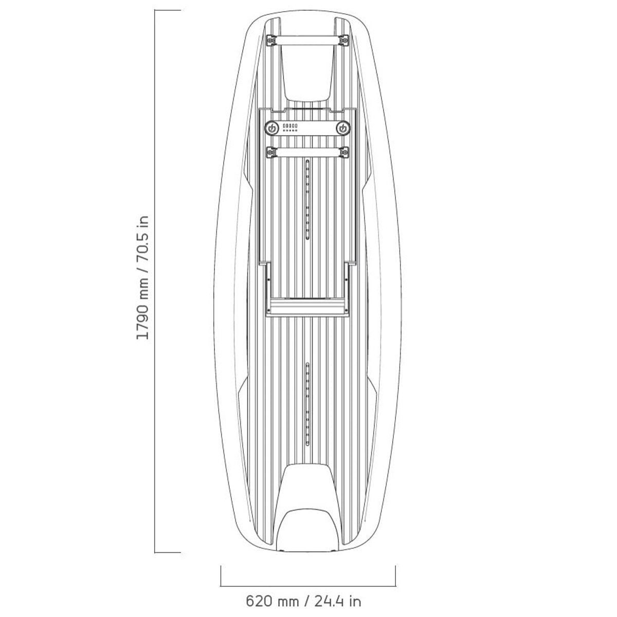 Awake Rävik 3 elektrisches Surfbrett 24