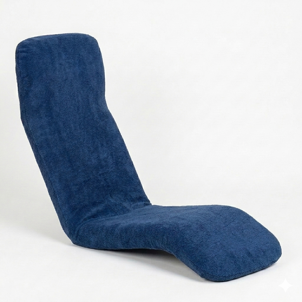 Comfort Seat Frotteebezug blau für extragroßen Sitz foto 1