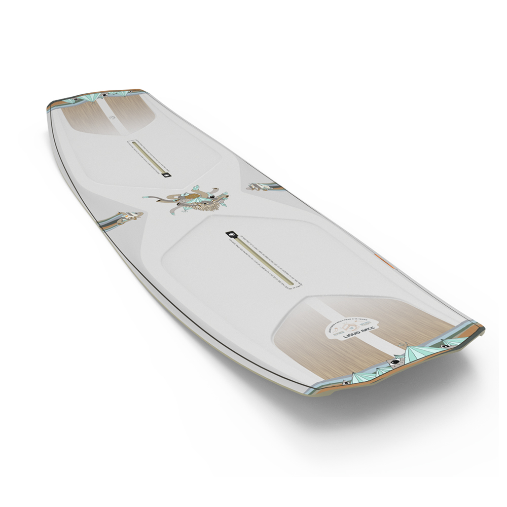 Liquid Force Paket Peak Wakeboard 151 cm mit Peak 4d Bindungen 9