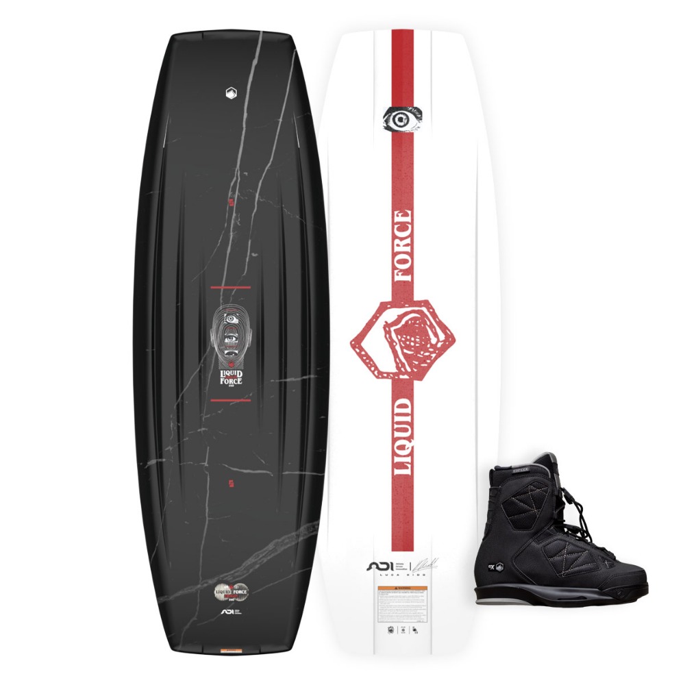 Liquid Force Origin Wakeboardset 136 cm mit Tao 6x Bindungen foto 1