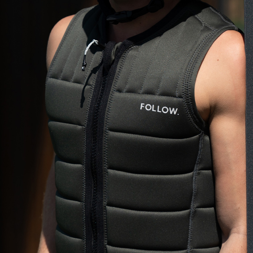 Follow Total Impact-Schild Herren Grau 5