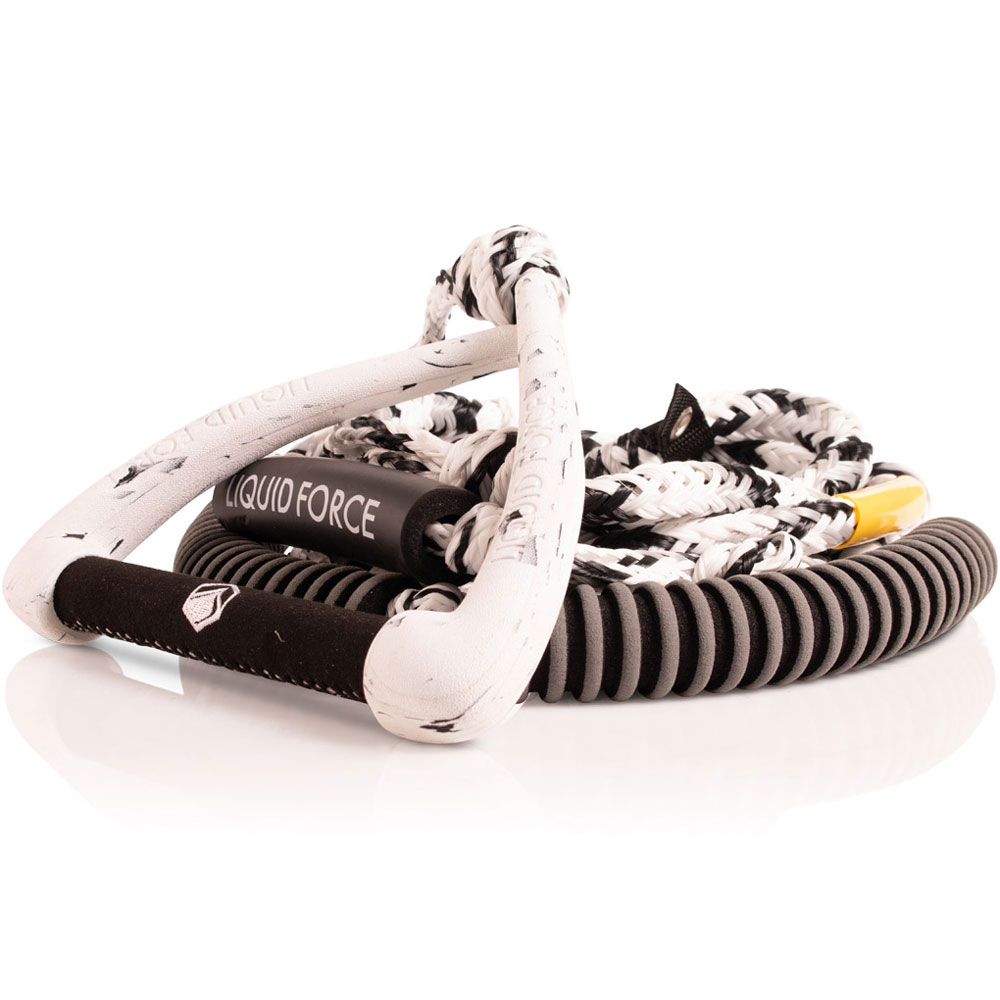 wakesurf Leine 9 Ultra-Suede weiß