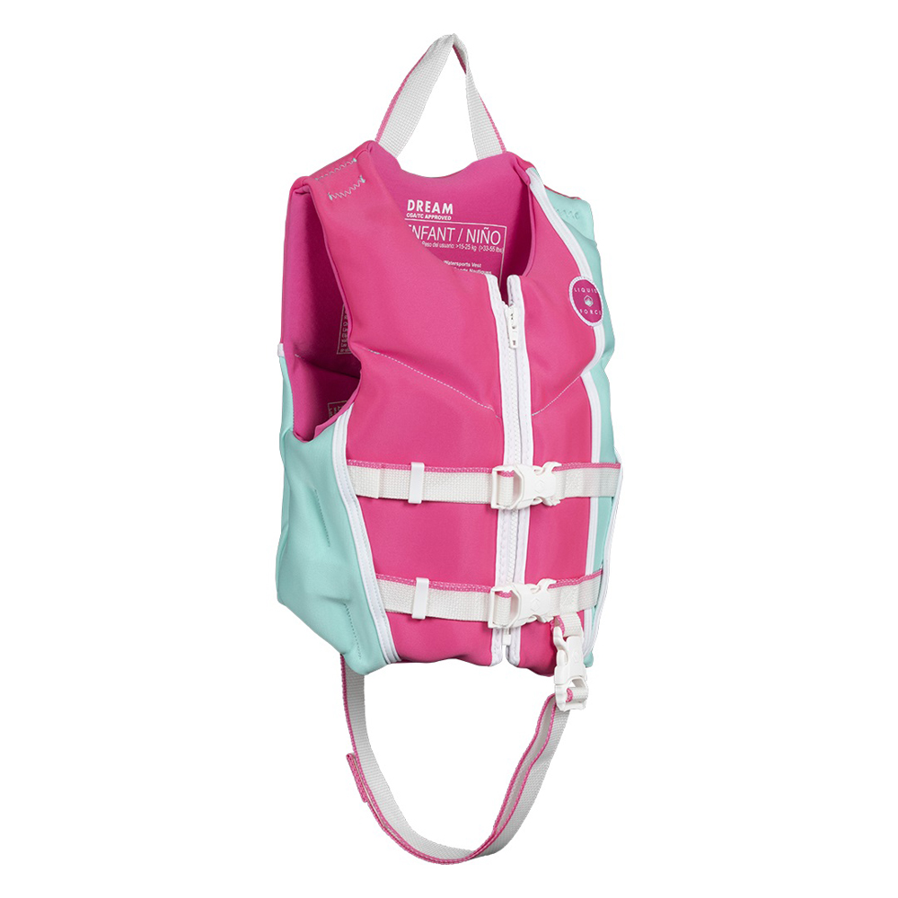 Dream Schwimmweste Kinder Rosa-Mint