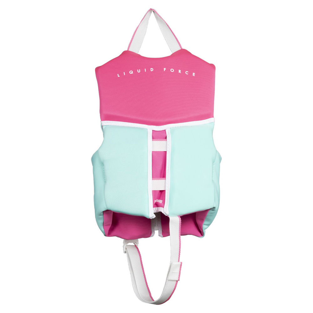 Liquid Force Dream Schwimmweste Kinder Rosa-Mint 3