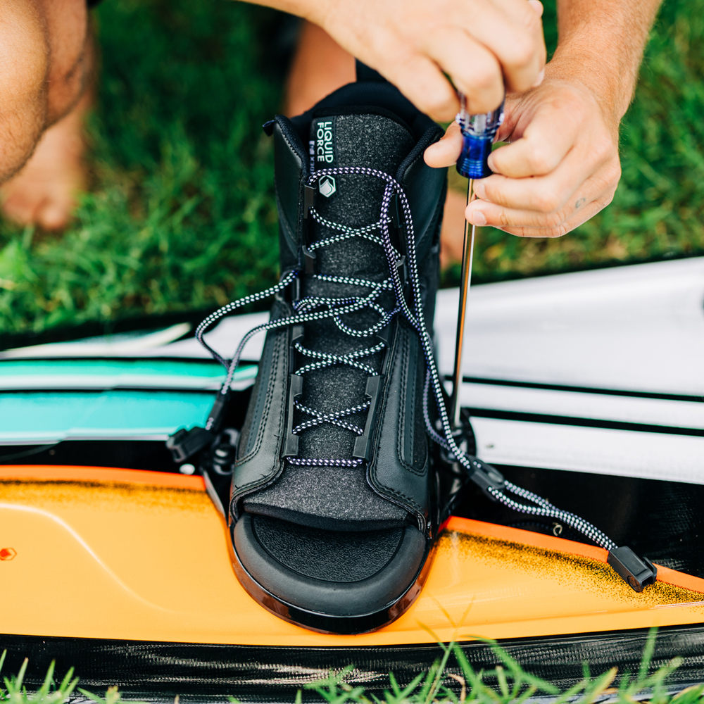 Liquid Force Index Wakeboard-Bindung Schwarz 6