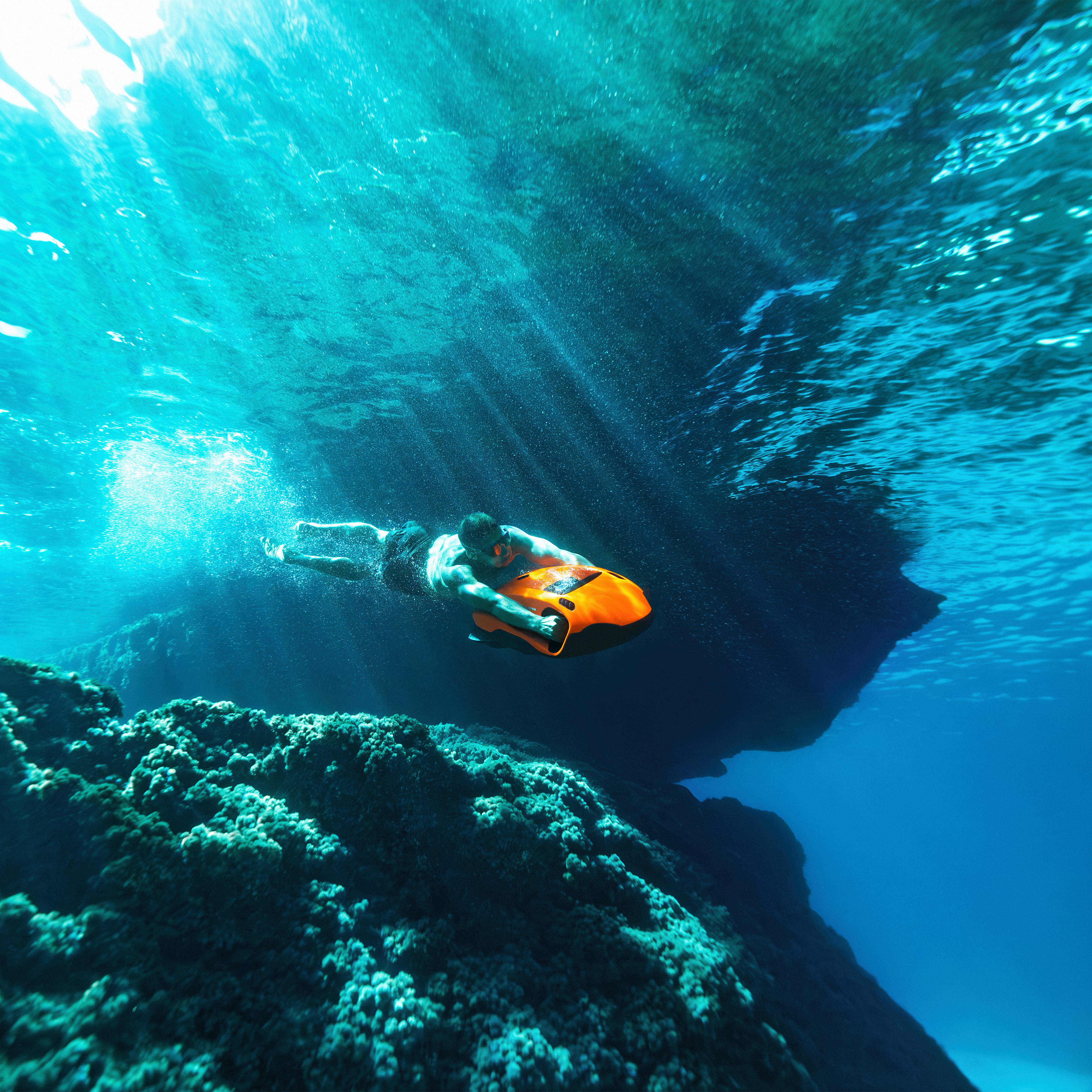 Seabob F9S Lio Orange Unterwasser-Scooter 5