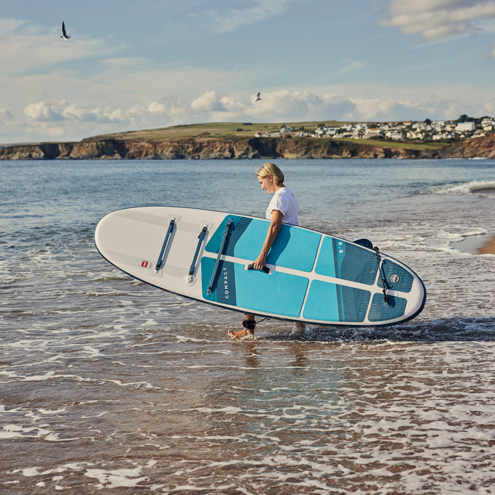 red paddle Compact 9.6 ensemble sup gonflable bleu 5