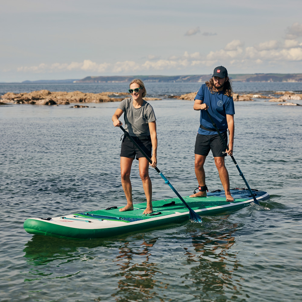 red paddle Tandem 15.0 ensemble de sup gonflable vert 5