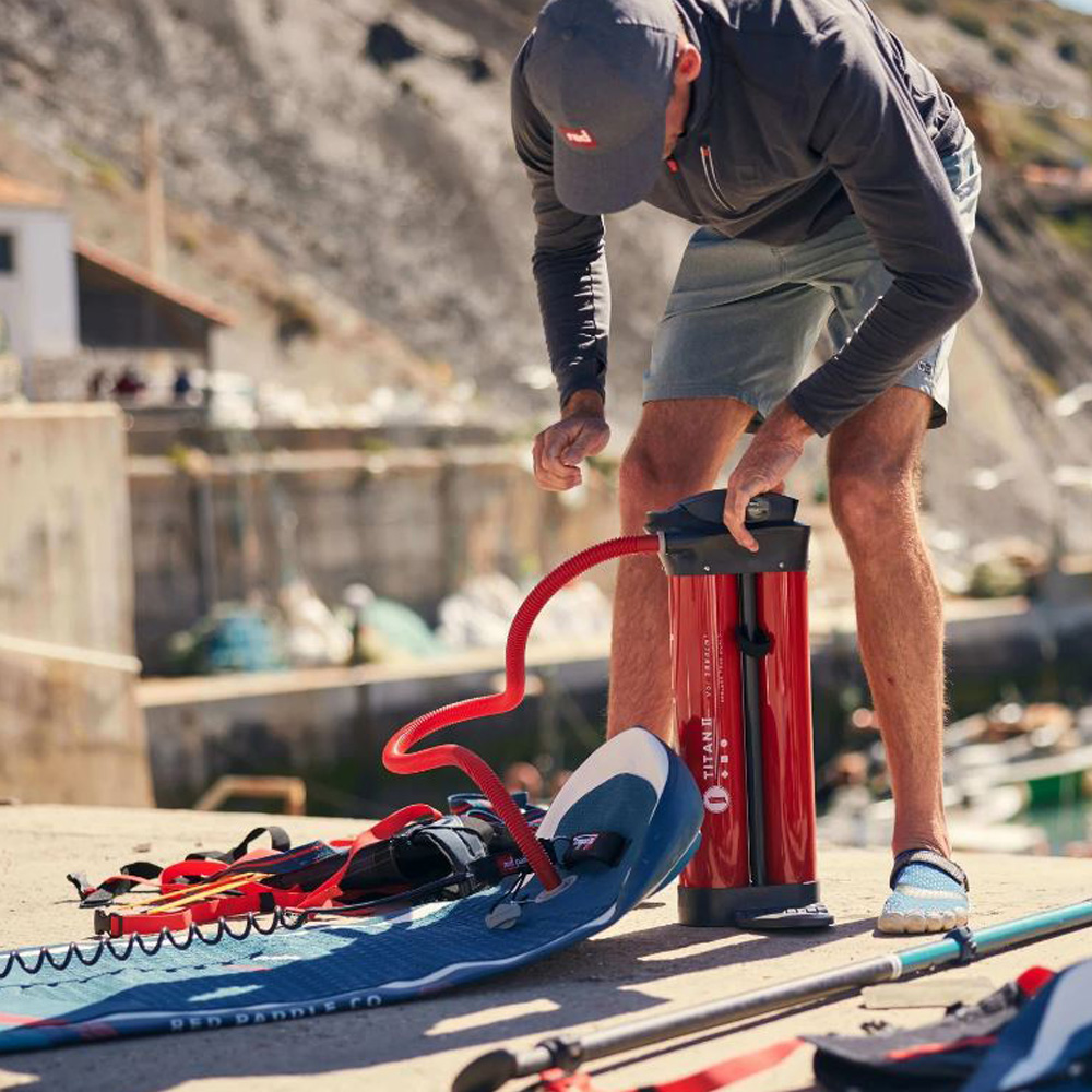 red paddle Sport+ 14.0 ensemble de paddle gonflable teal 7