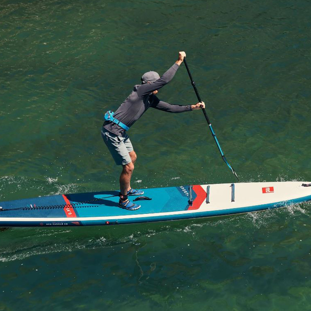 red paddle Sport+ 14.0 ensemble de paddle gonflable teal 9