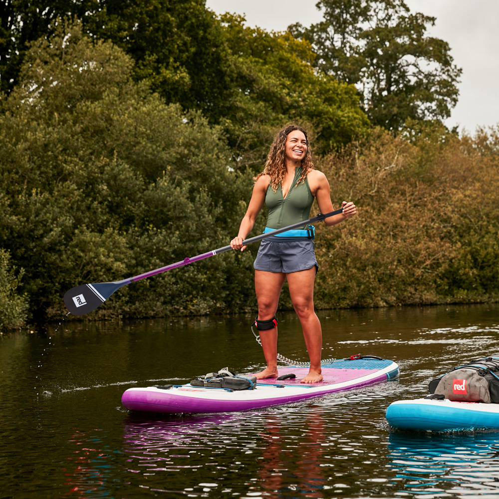 red paddle pagaie Hybrid Carbon violette 3