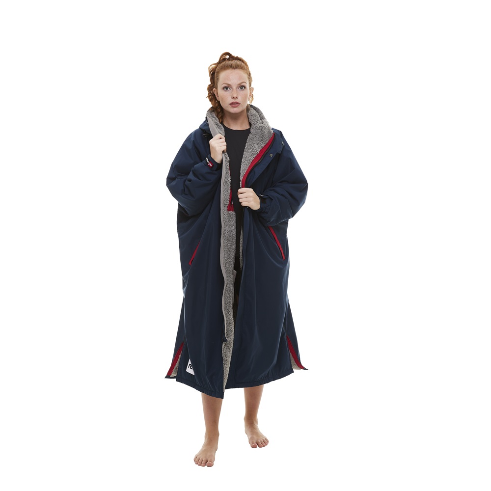 red paddle Pro Change poncho à manche longues unisexe navy 2
