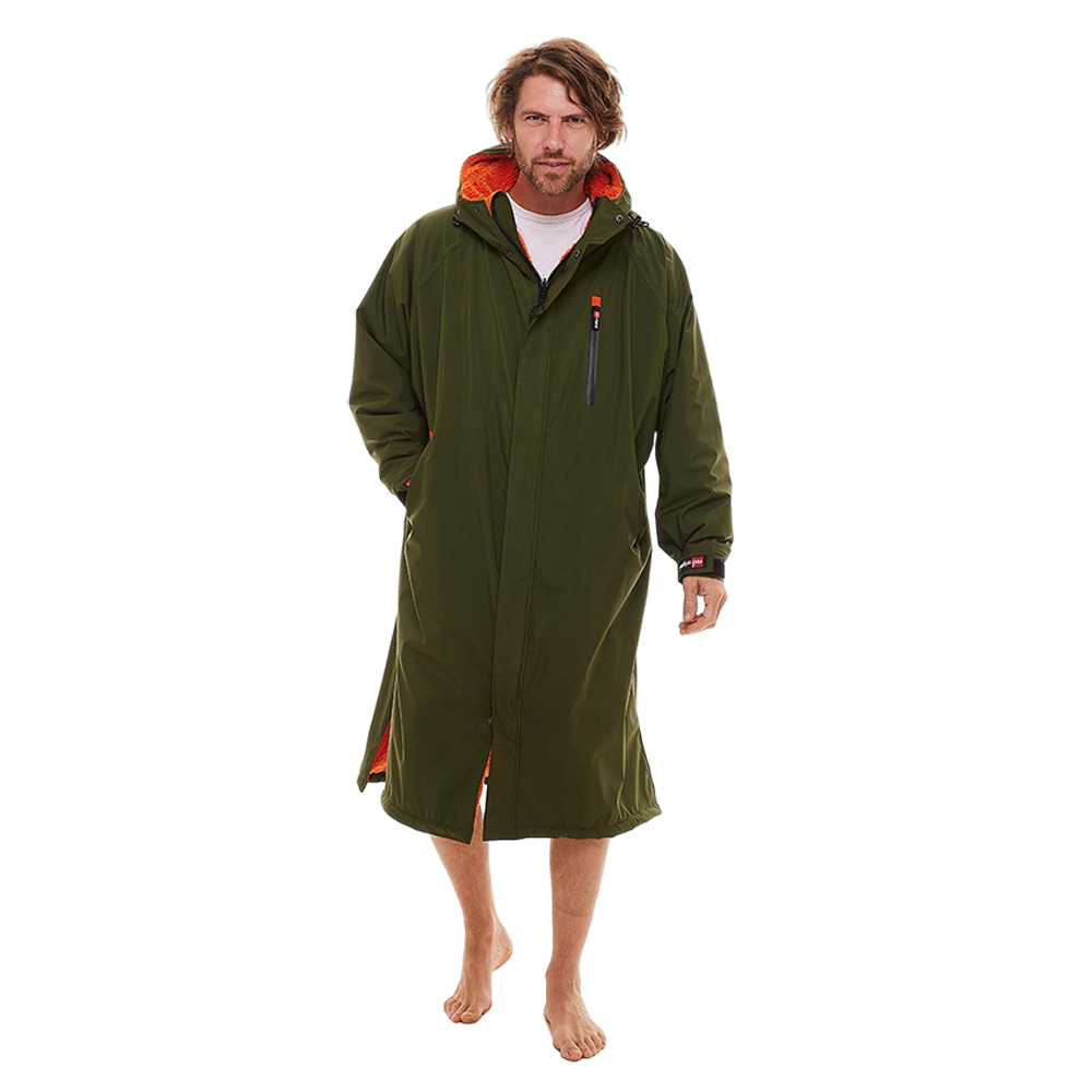 red paddle Pro Change Jacket poncho à manche longues vert foto 1