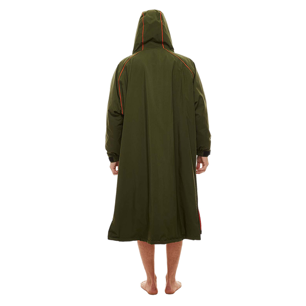 red paddle Pro Change Jacket poncho à manche longues vert 2