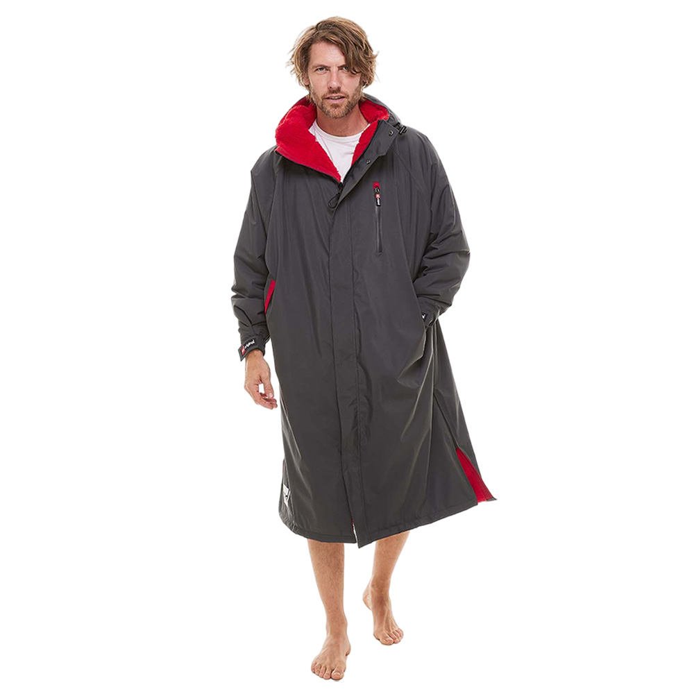 red paddle Pro Change Jacket poncho à manches longues gris foto 1