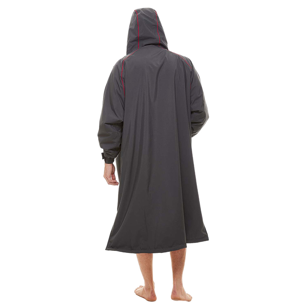 red paddle Pro Change Jacket poncho à manches longues gris 2