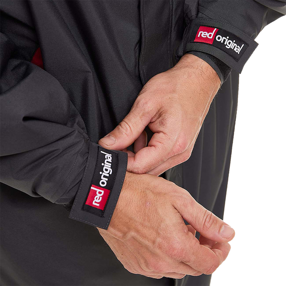 red paddle Pro Change Jacket poncho à manches longues gris 4