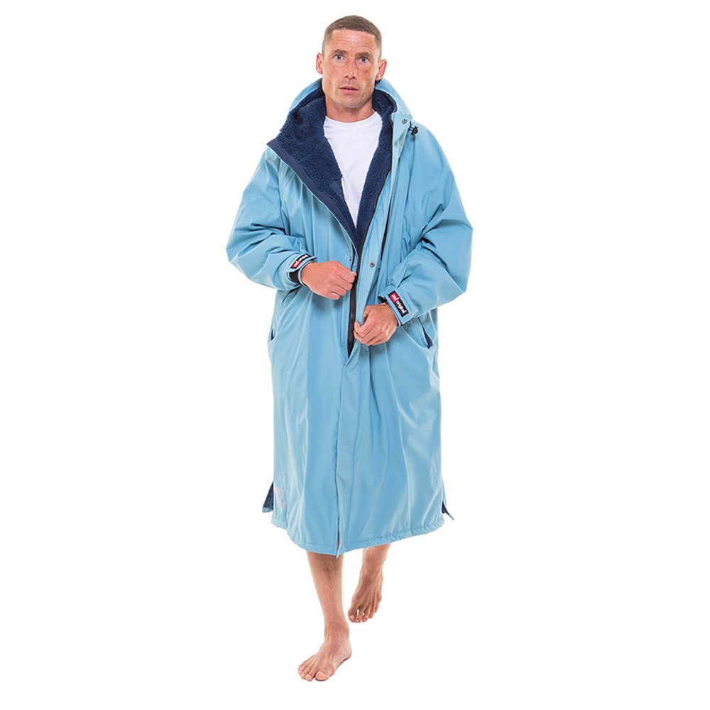 red paddle Pro Change Jacket poncho à manches longues bleu foto 1
