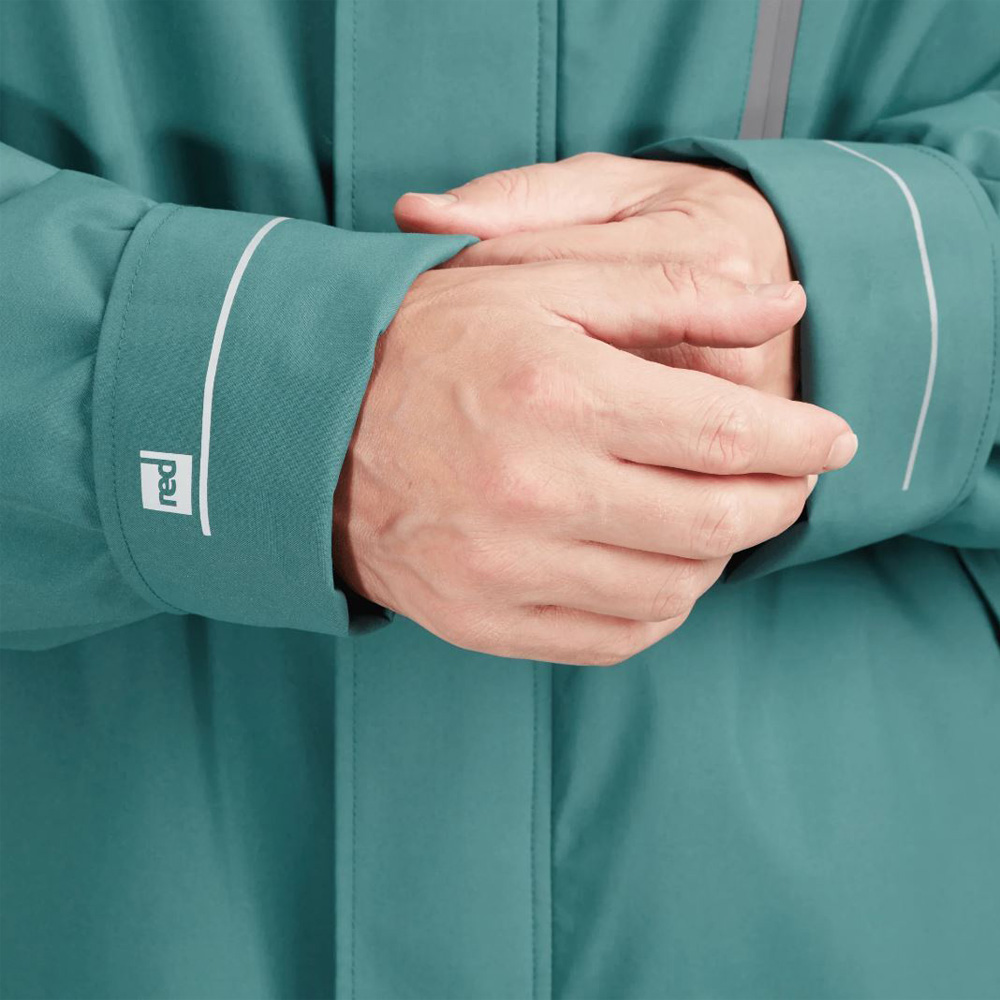 red paddle Pro Change robe teal 7