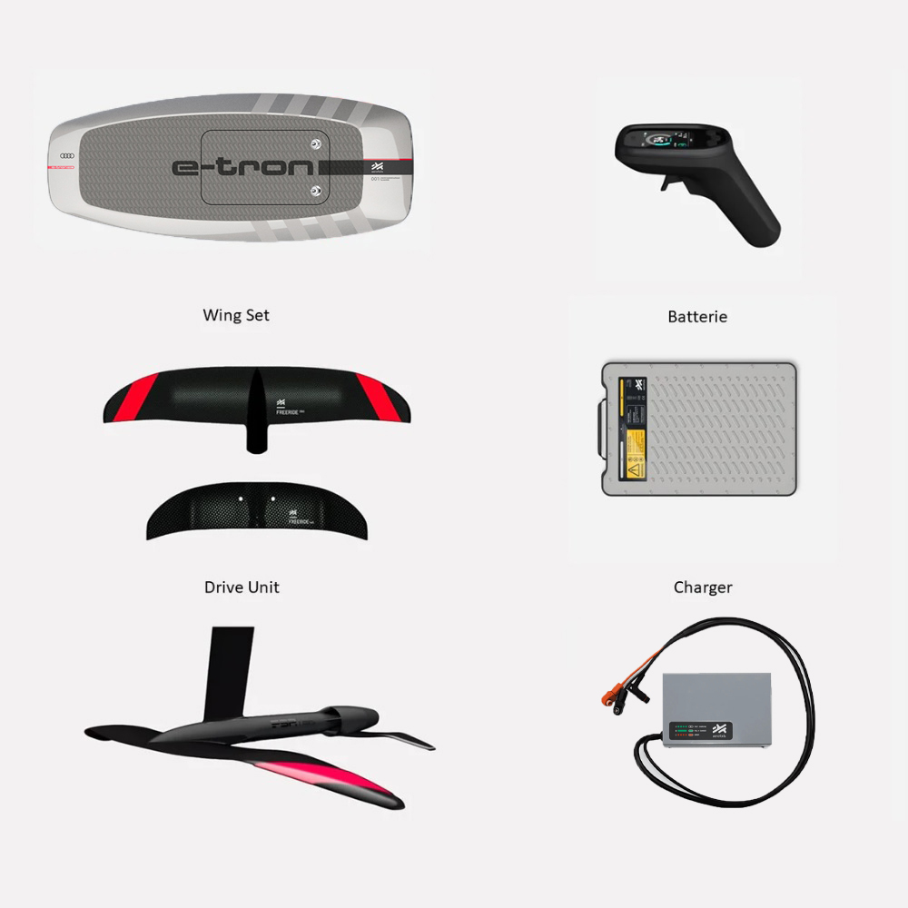 Aerofoils Ensemble d'aventure Audi e-tron efoil blanc sable endurance - standard 8