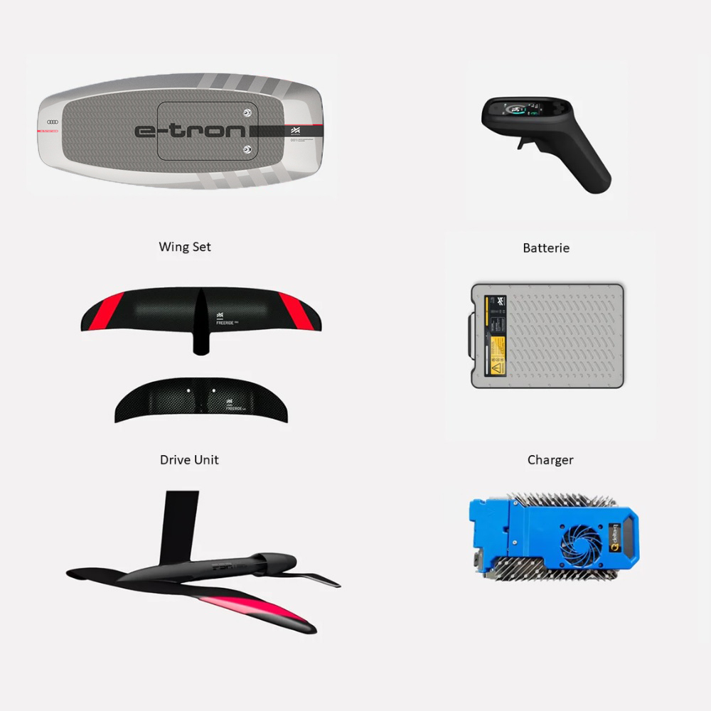 Aerofoils Audi e-tron efoil Adventure set whitesand light - fast 11