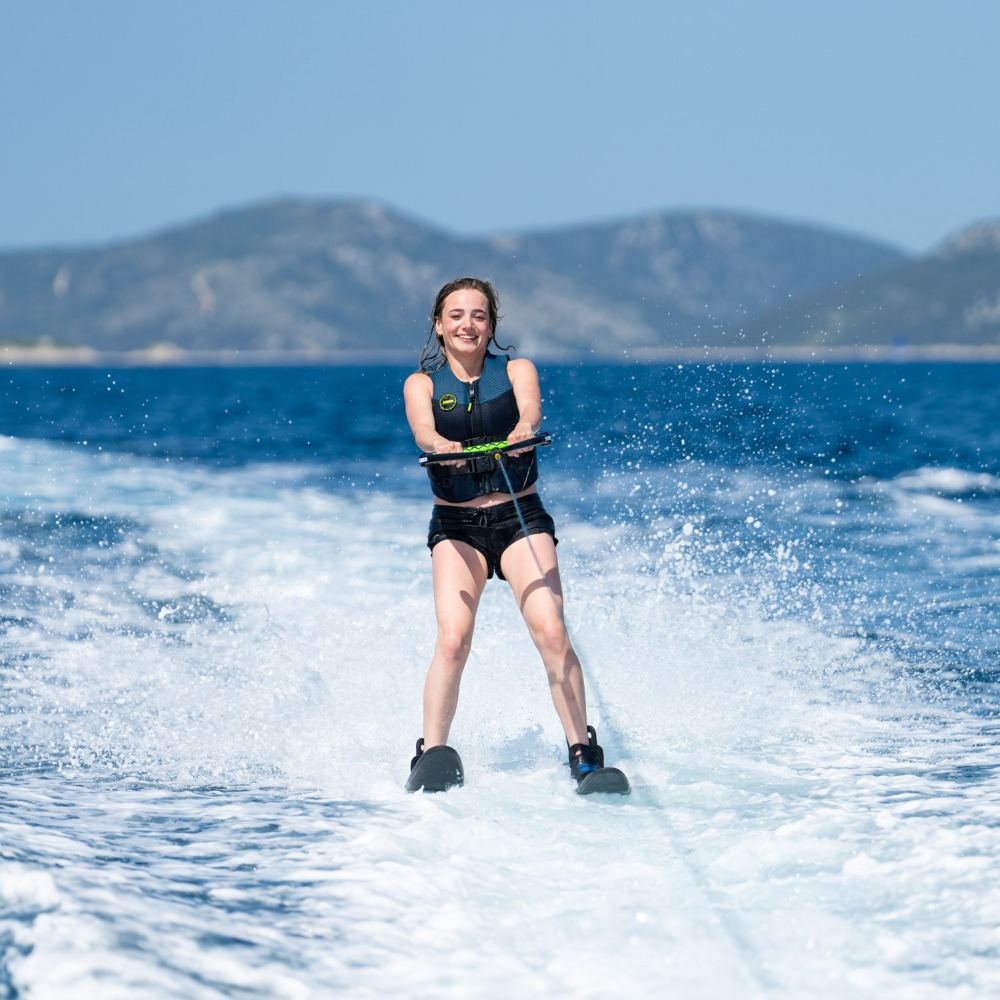 Allegre Combo skis nautiques 67 pouces bleus