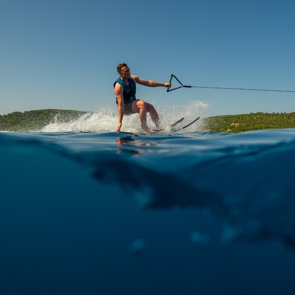 Allegre Combo skis nautiques 67 pouces rose