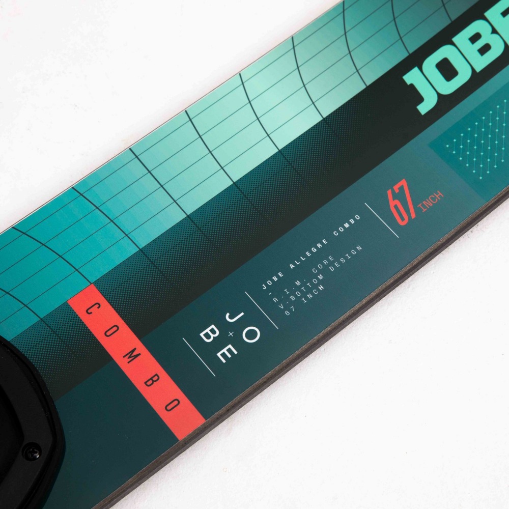 Jobe Allegre Combo skis nautiques verts 59 pouces 10