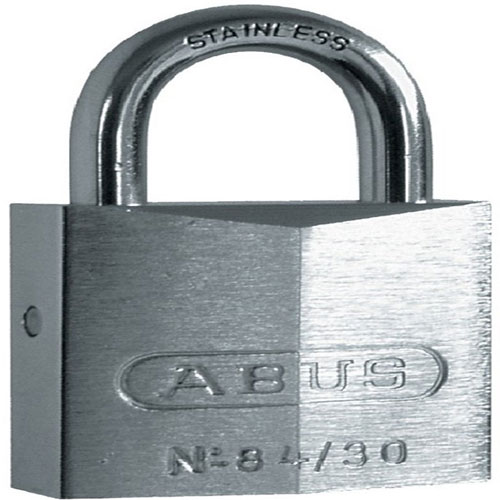 Abus cadenas avec boîtier en laiton et anse en acier 30 mm 2