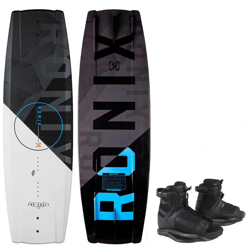 Ronix ensemble de wakeboard Vault modello 145 cm et chausses Divide foto 1