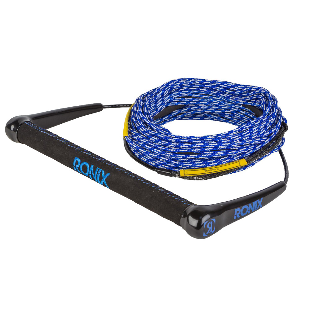 Combo 4.0 w/75ft. Solin corde de wakeboard bleue