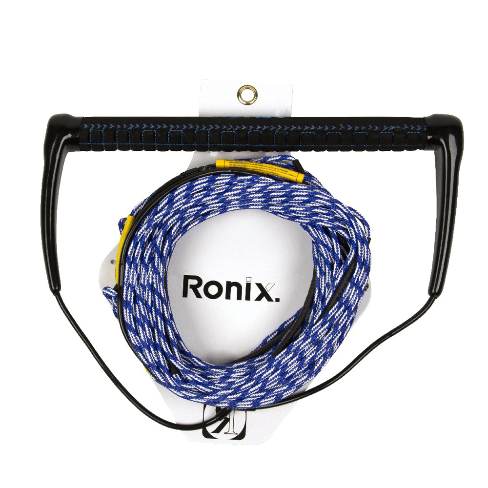 Combo 4.0 w/75ft. Solin corde de wakeboard bleue