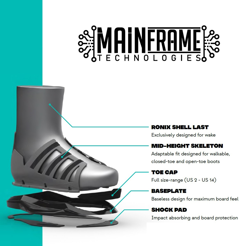 Ronix Parks set de wakeboard 145 cm avec chausses Parks 8