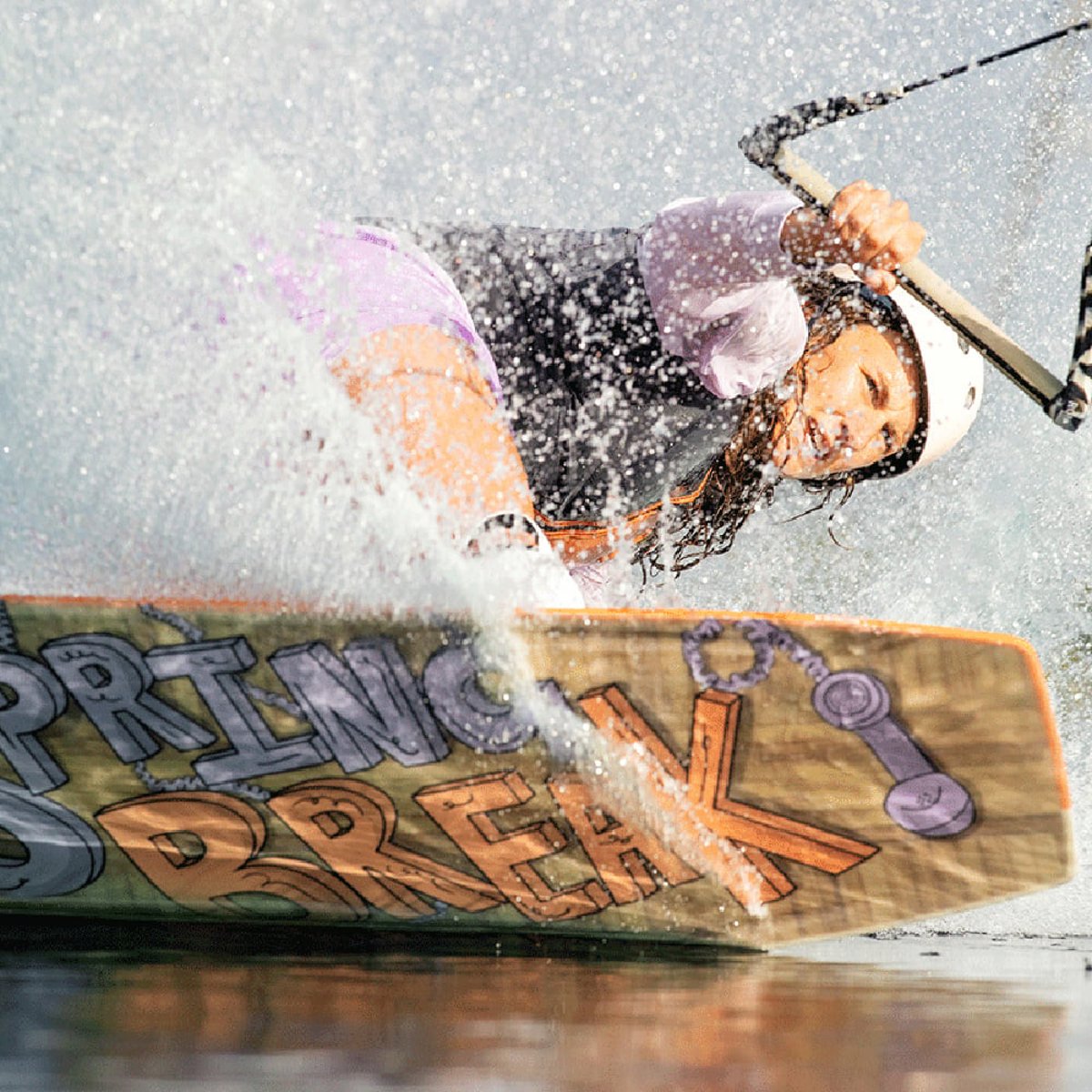 Ronix Spring Break 143 cm ensemble de wakeboard avec chausses Rise 12