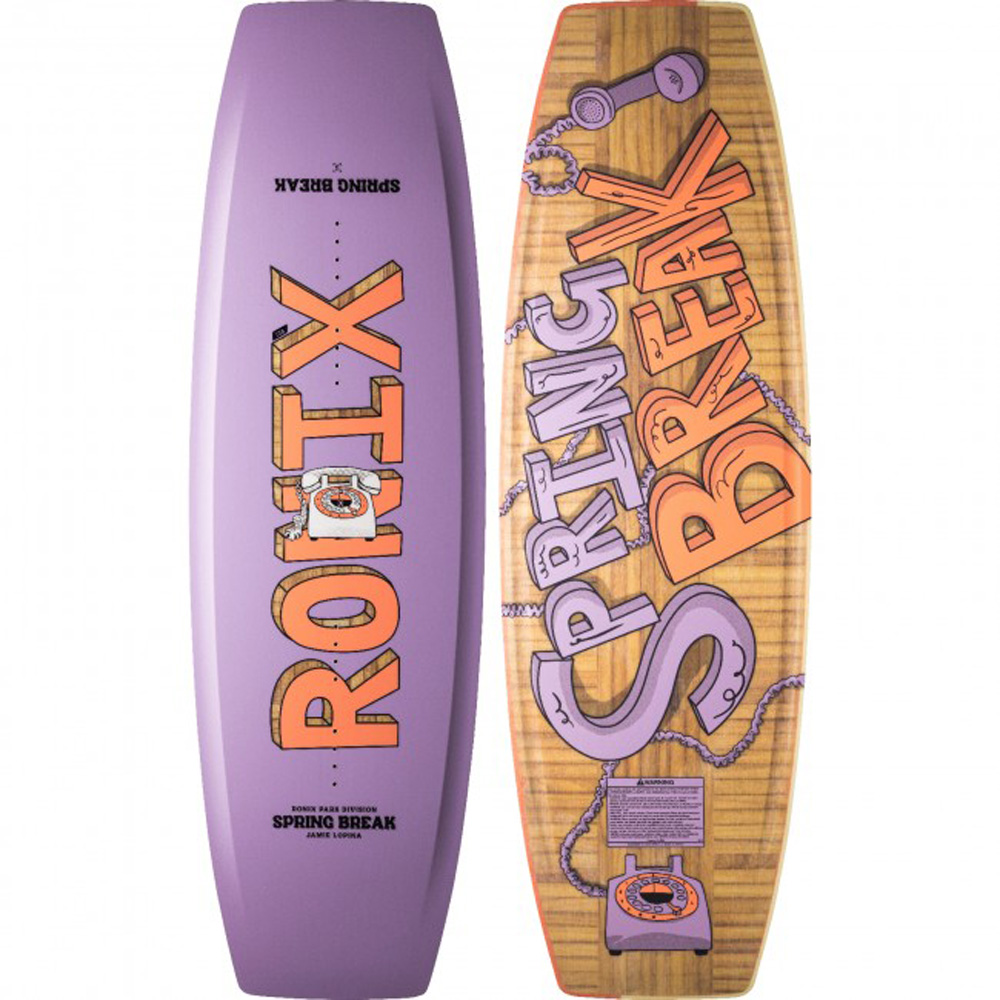 Ronix Spring Break 143 cm ensemble de wakeboard avec chausses Rise 2
