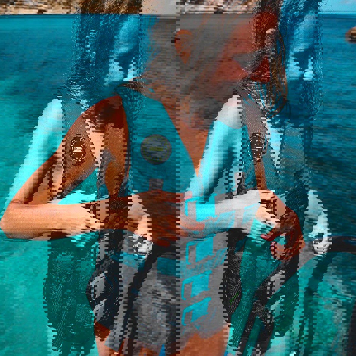 Jobe Gilet de sauvetage 50N 4 Buckle teal 7