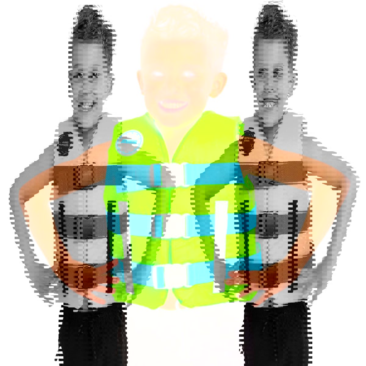 Jobe Nylon gilet de sauvetage 50N enfant vert citron 5