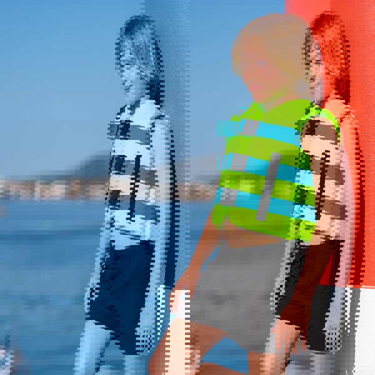 Jobe Nylon gilet de sauvetage 50N enfant vert citron 6