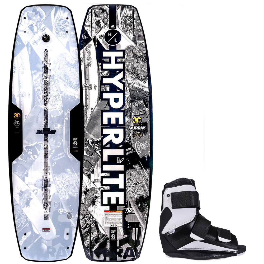 Hyperlite Murray wakeboard 144 cm avec chausses Team Formula foto 1