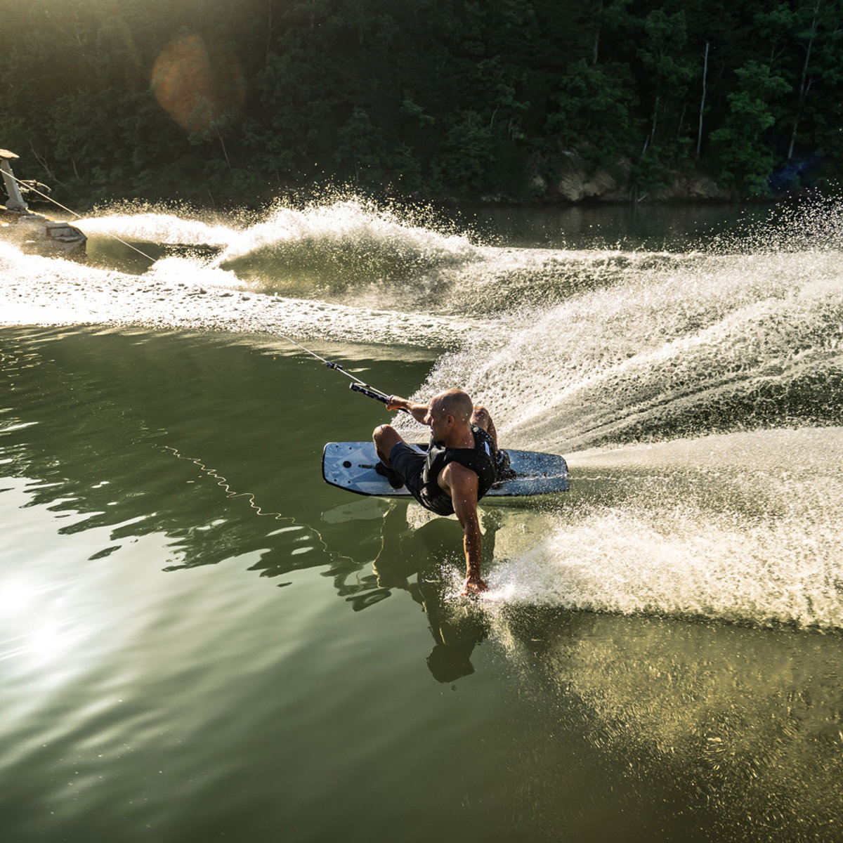 Hyperlite Murray wakeboard 150 cm avec chausses Team OT 15