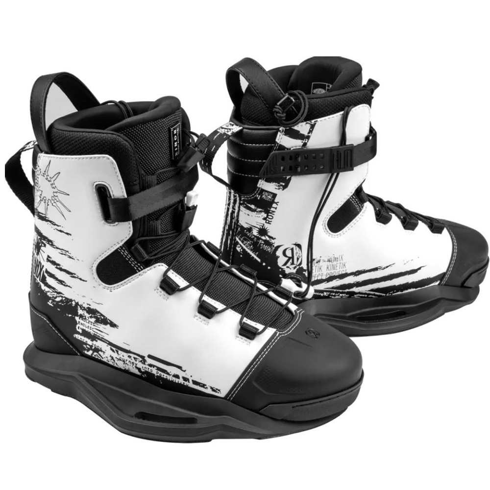 Ronix Utopia 151 cm ensemble de wakeboard avec chausses Kinetik 5