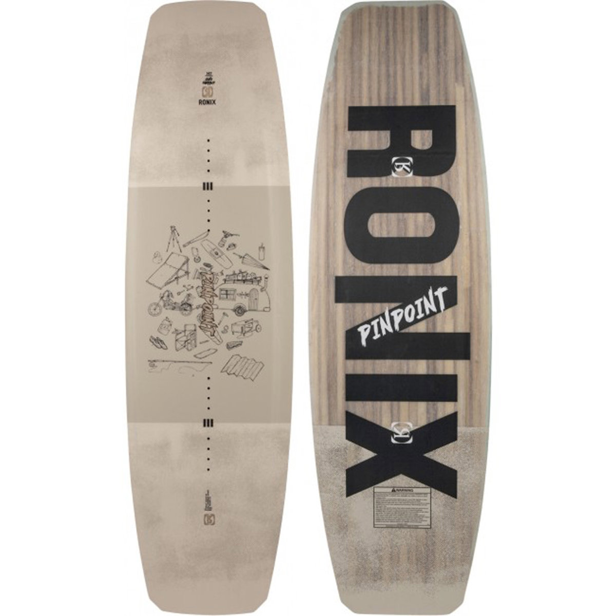Ronix Pin Point wakeboard 142 cm foto 1