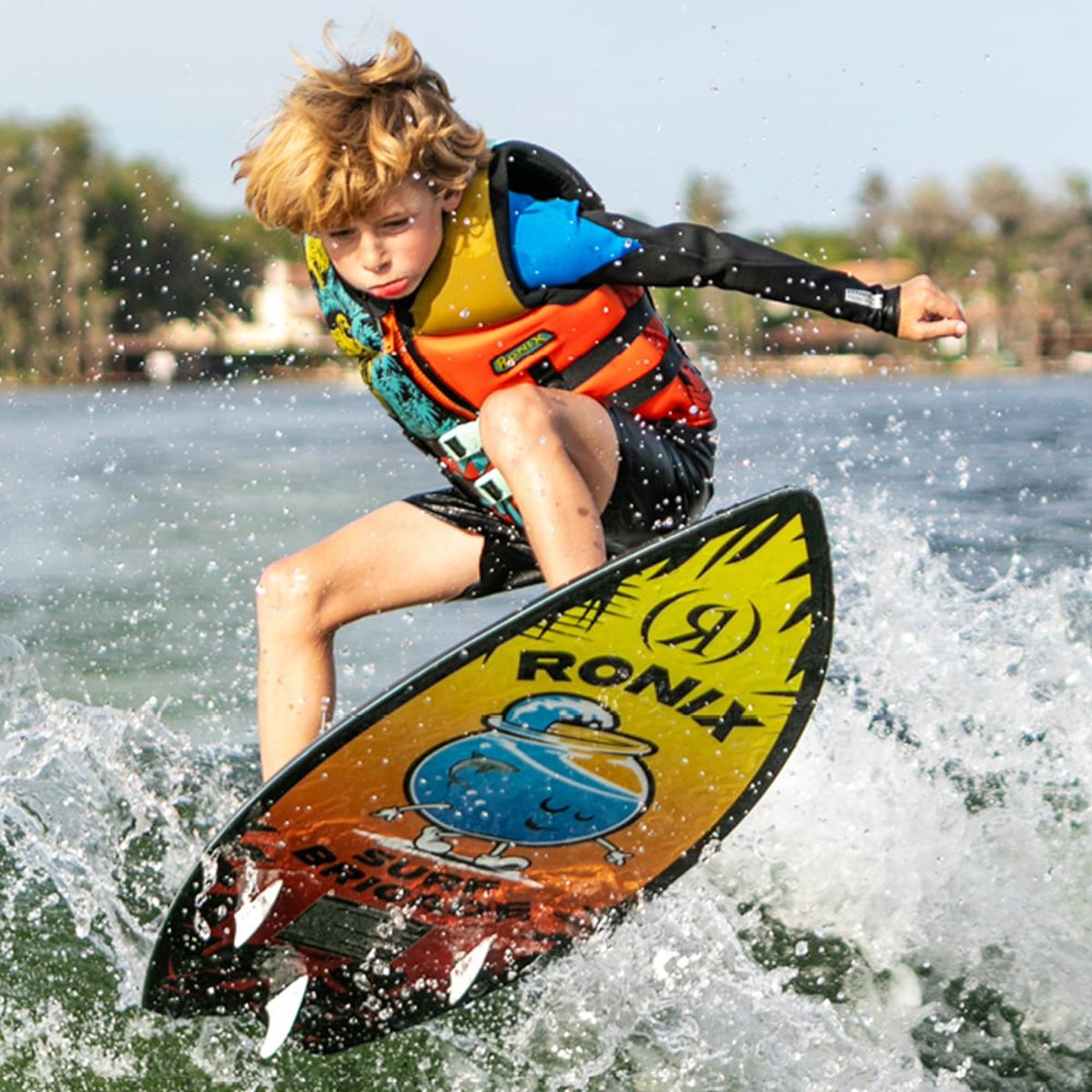 Ronix Boy's Sonic Fish 3.9 wakesurfer garçon 9
